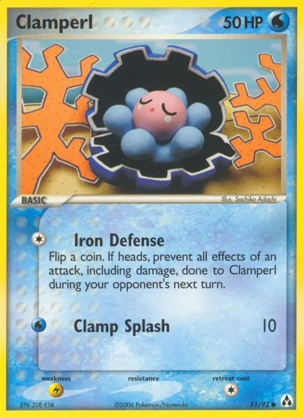 Clamperl — Legend Maker card #51