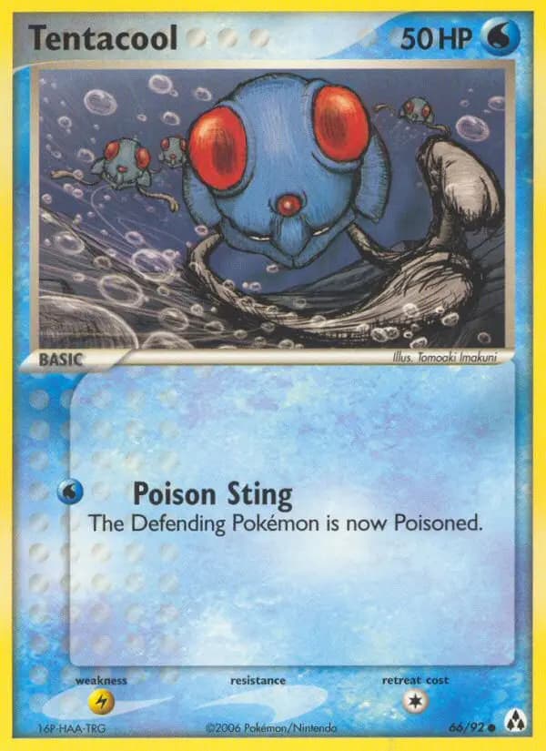 Tentacool — Legend Maker card #66