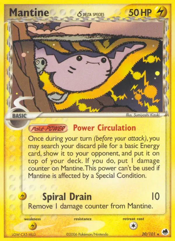 Mantine δ — Dragon Frontiers card #20