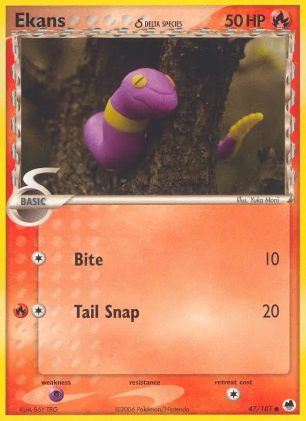 Ekans δ — Dragon Frontiers card #47