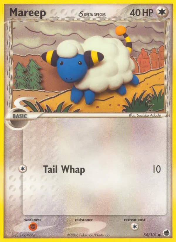Mareep δ — Dragon Frontiers card #54