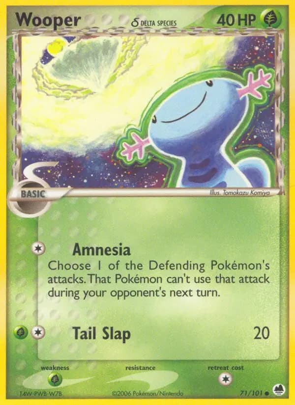 Wooper δ — Dragon Frontiers card #71