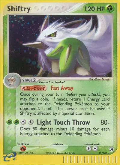 Shiftry — Sandstorm card #12