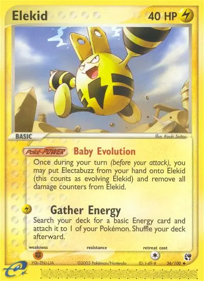 Elekid — Sandstorm card #36
