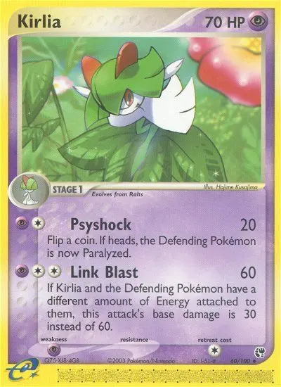 Kirlia — Sandstorm card #40