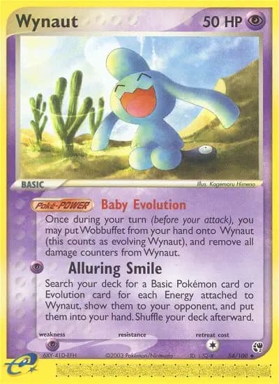 Wynaut — Sandstorm card #54