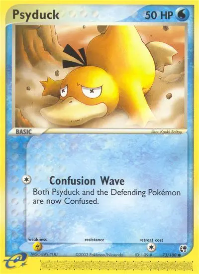 Psyduck — Sandstorm card #73