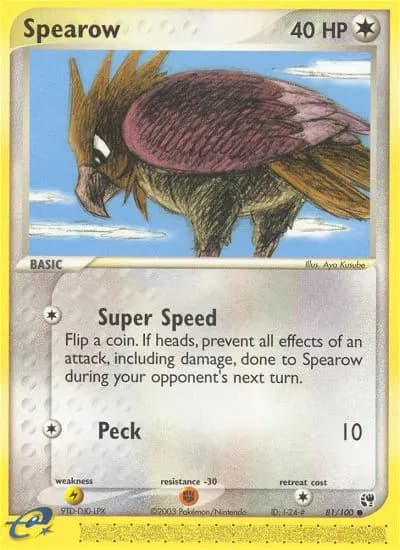Spearow — Sandstorm card #81