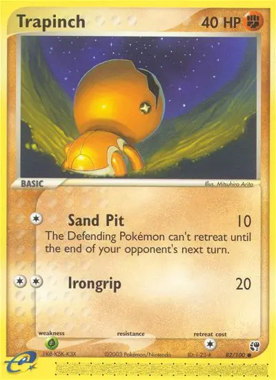 Trapinch — Sandstorm card #82