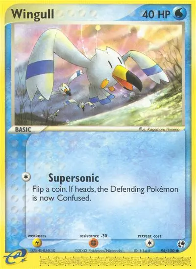 Wingull — Sandstorm card #84