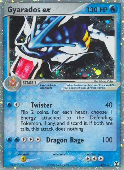 Gyarados ex — FireRed & LeafGreen card #109