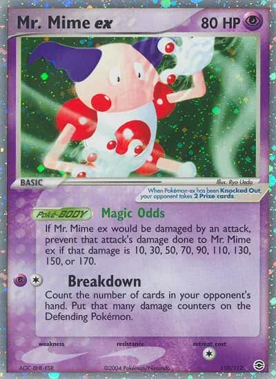 Mr. Mime ex — FireRed & LeafGreen card #110