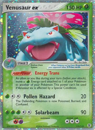 Venusaur ex — FireRed & LeafGreen card #112