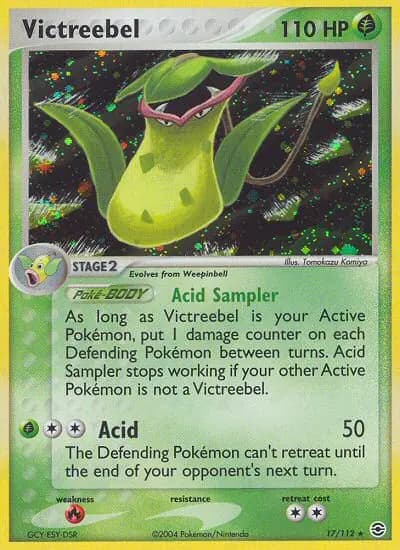 Victreebel — FireRed & LeafGreen card #17