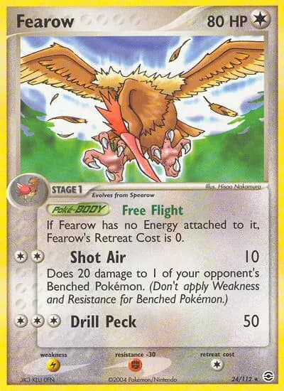 Fearow — FireRed & LeafGreen card #24