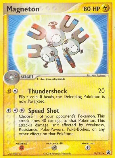 Magneton — FireRed & LeafGreen card #27