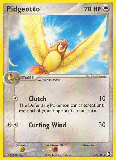 Pidgeotto — FireRed & LeafGreen card #45