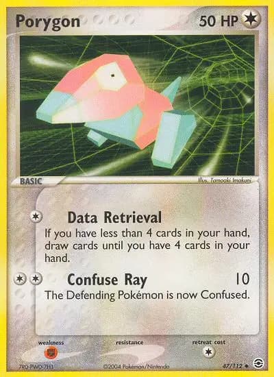 Porygon — FireRed & LeafGreen card #47
