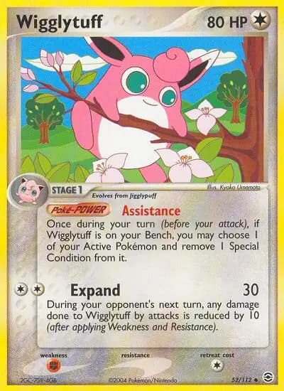 Wigglytuff — FireRed & LeafGreen card #52