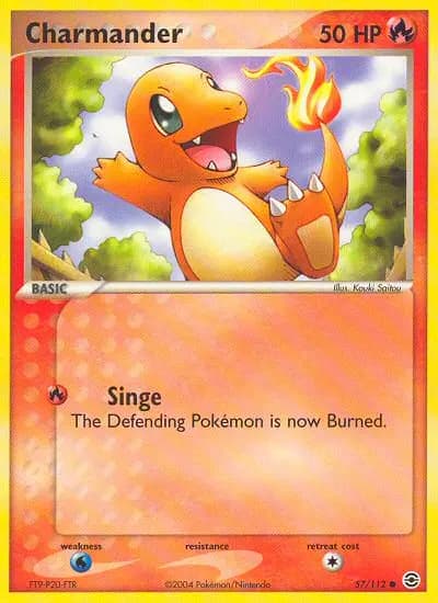 Charmander — FireRed & LeafGreen card #57