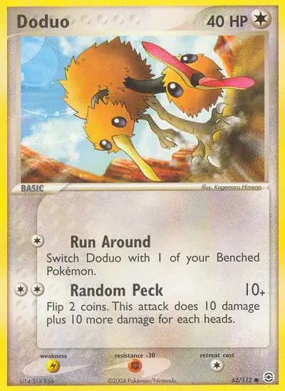 Doduo — FireRed & LeafGreen card #62