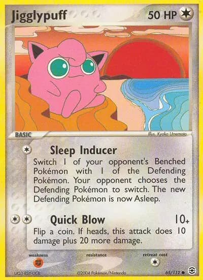 Jigglypuff — FireRed & LeafGreen card #65