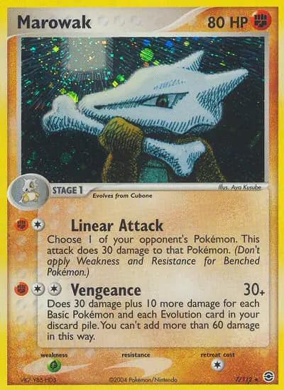 Marowak — FireRed & LeafGreen card #7