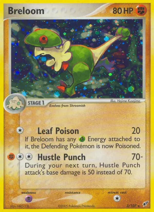 Breloom — Deoxys card #3