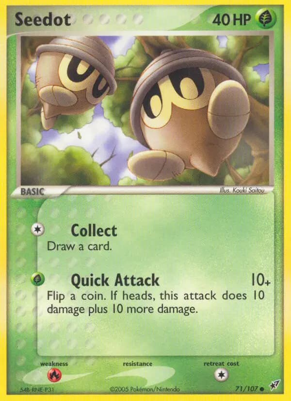 Seedot — Deoxys card #71