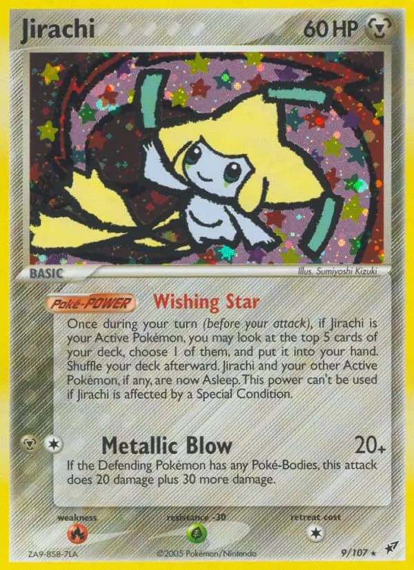 Jirachi — Deoxys card #9