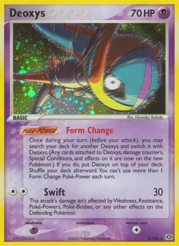 Deoxys — Emerald card #2