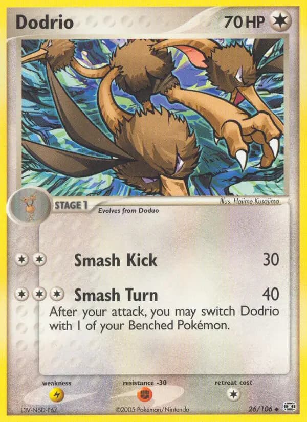 Dodrio — Emerald card #26