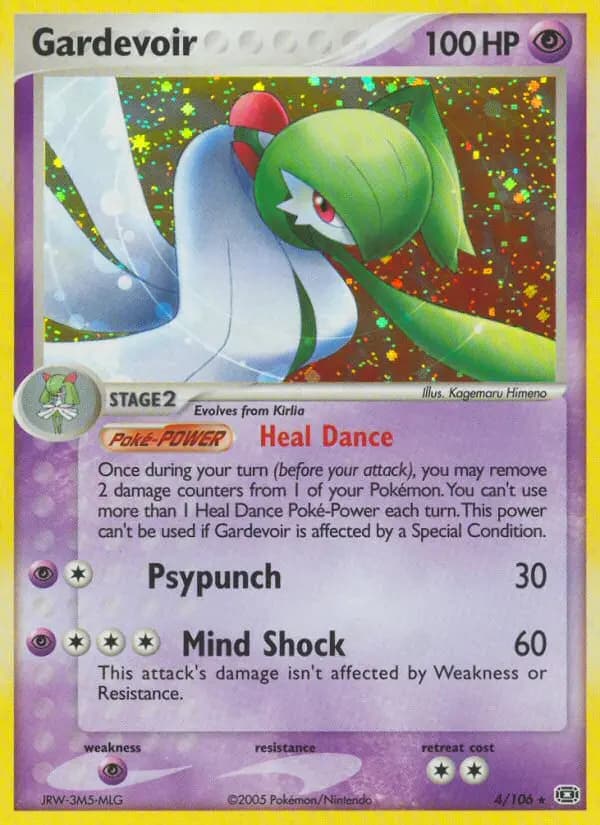 Gardevoir — Emerald card #4