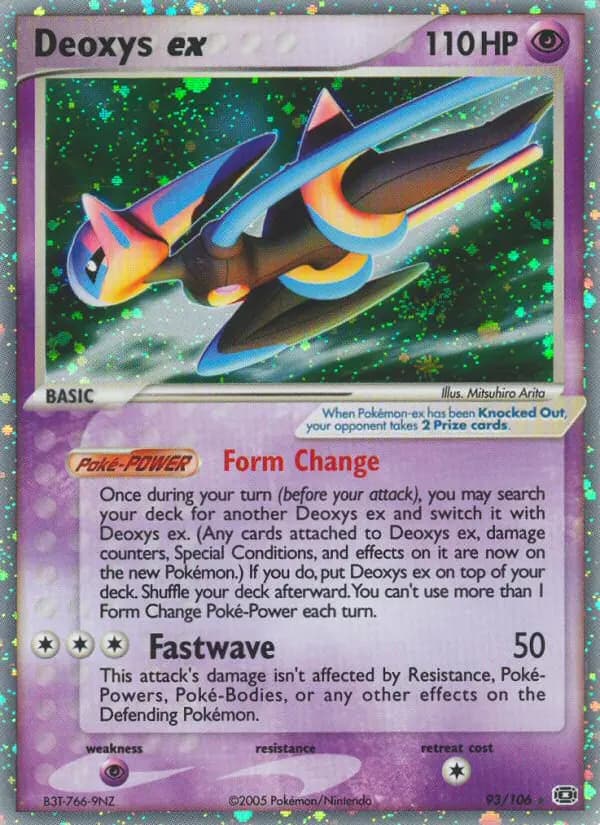 Deoxys ex — Emerald card #93