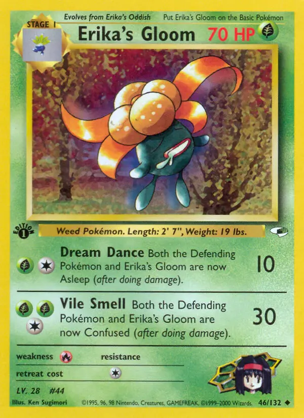 Erika's Gloom — Gym Heroes card #46