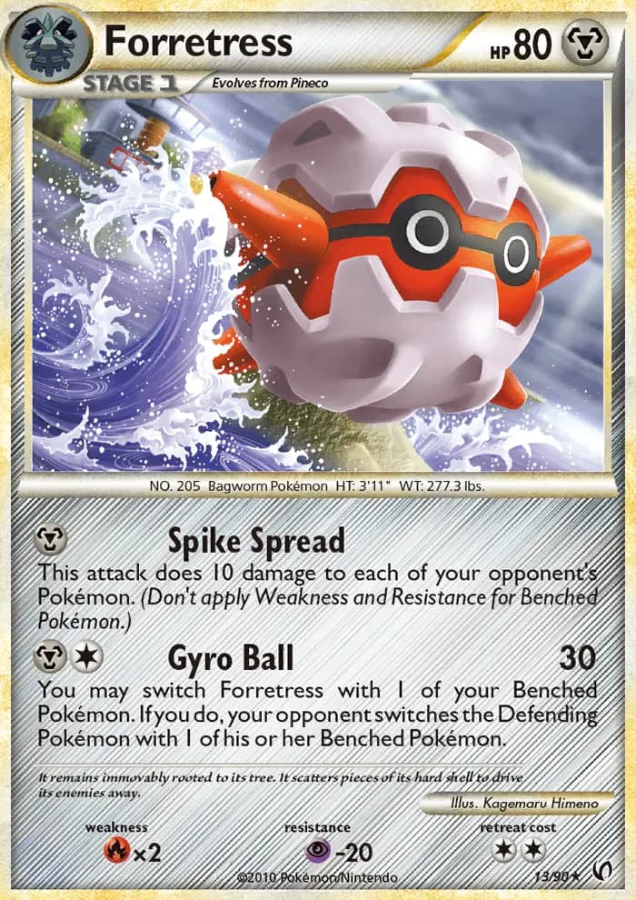 Forretress — Undaunted card #13