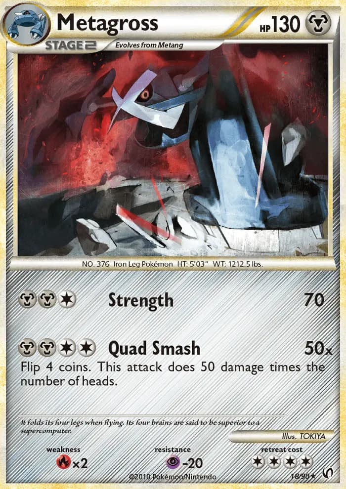 Metagross — Undaunted card #18