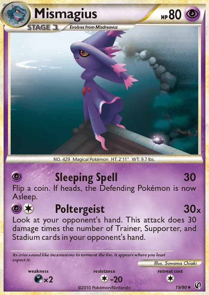 Mismagius — Undaunted card #19