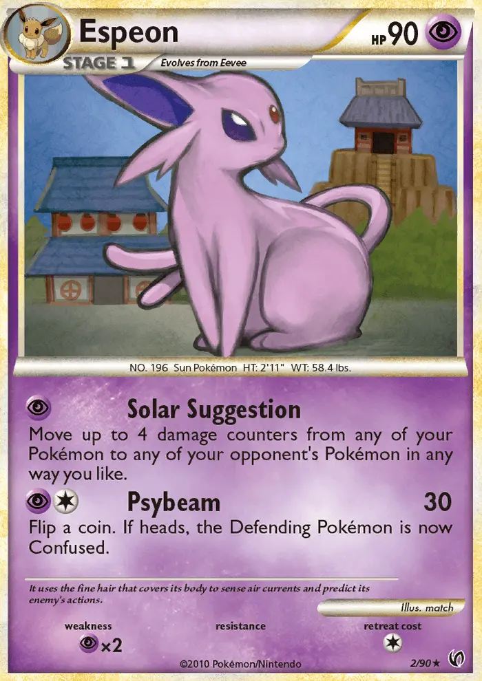 Espeon — Undaunted card #2
