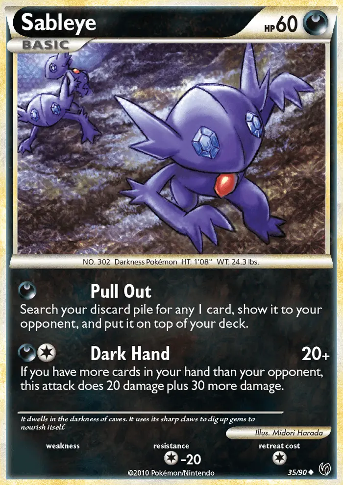 Sableye — Undaunted card #35