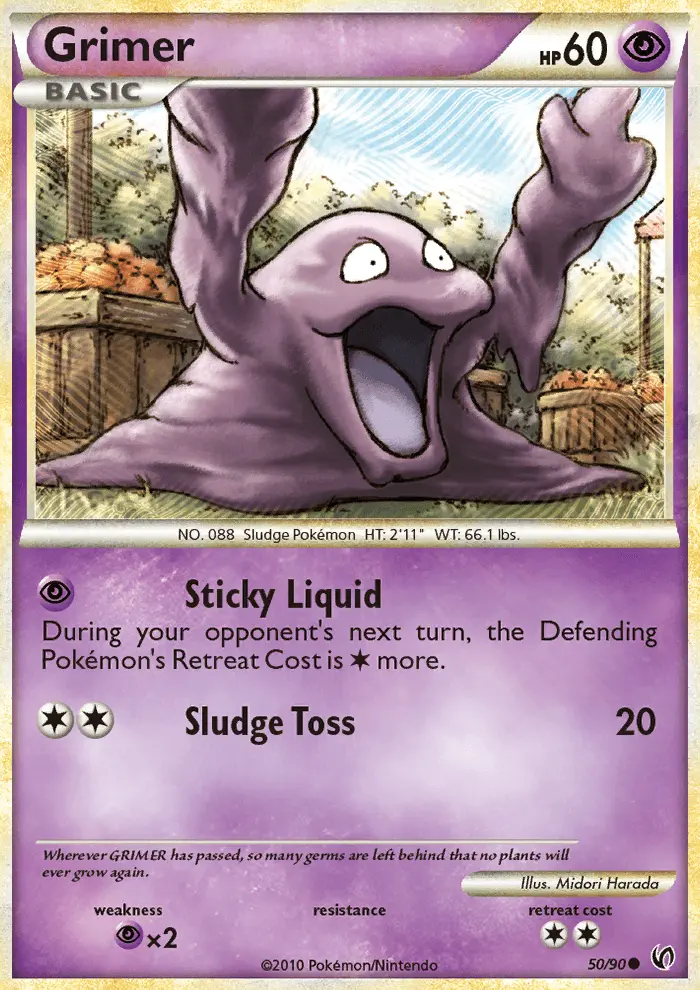 Grimer — Undaunted card #50