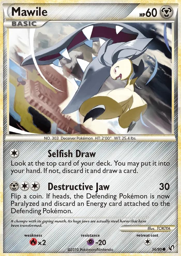Mawile — Undaunted card #56