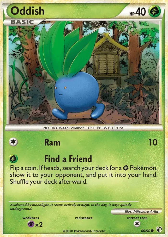 Oddish — Undaunted card #60