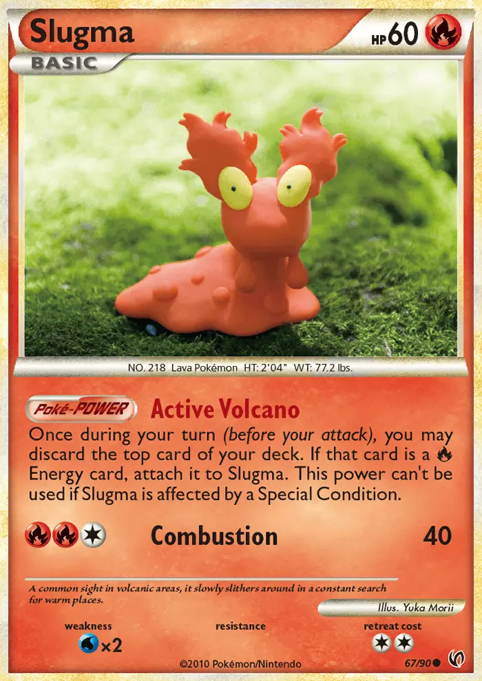 Slugma — Undaunted card #67