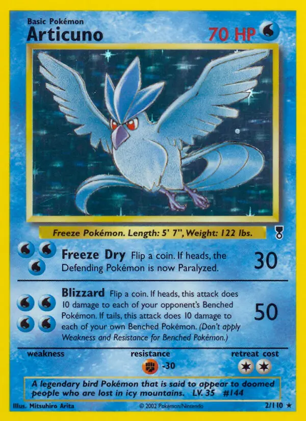 Articuno — Legendary Collection card #2