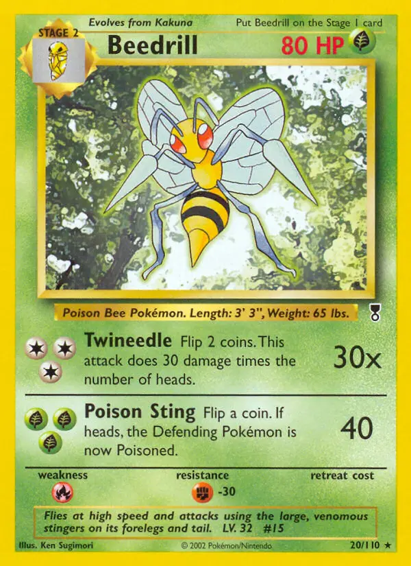 Beedrill — Legendary Collection card #20