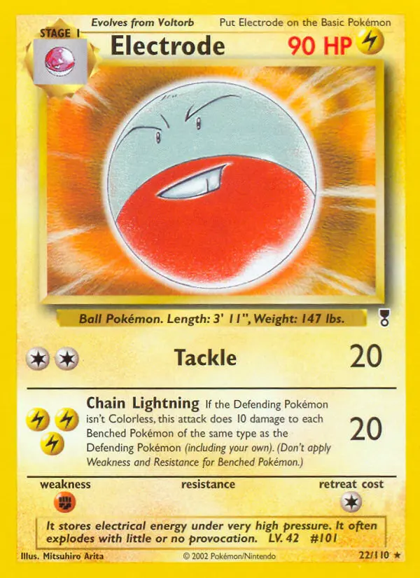 Electrode — Legendary Collection card #22