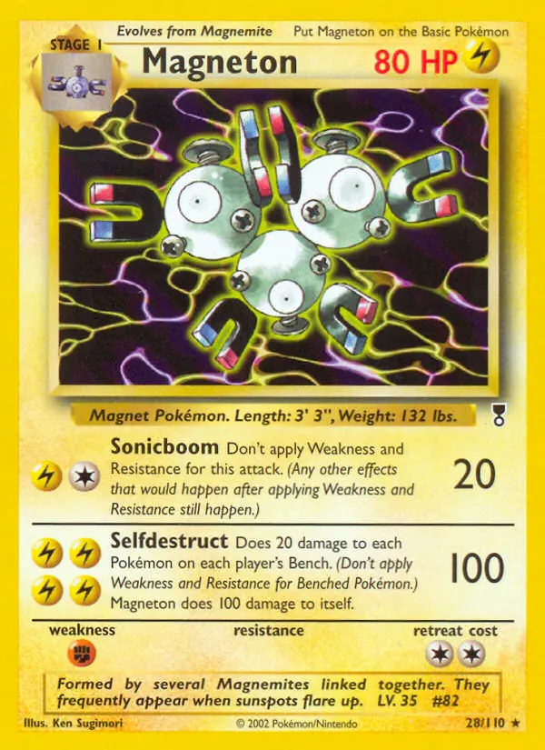 Magneton — Legendary Collection card #28