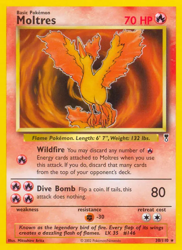 Moltres — Legendary Collection card #30