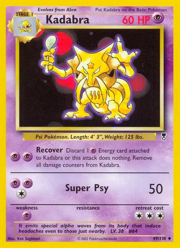Kadabra — Legendary Collection card #49
